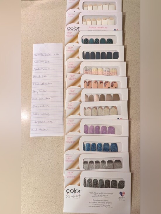 Color Street Other - 25 Packs. Color Street Assorted Nail Polish Strips - Multi-Color Pack